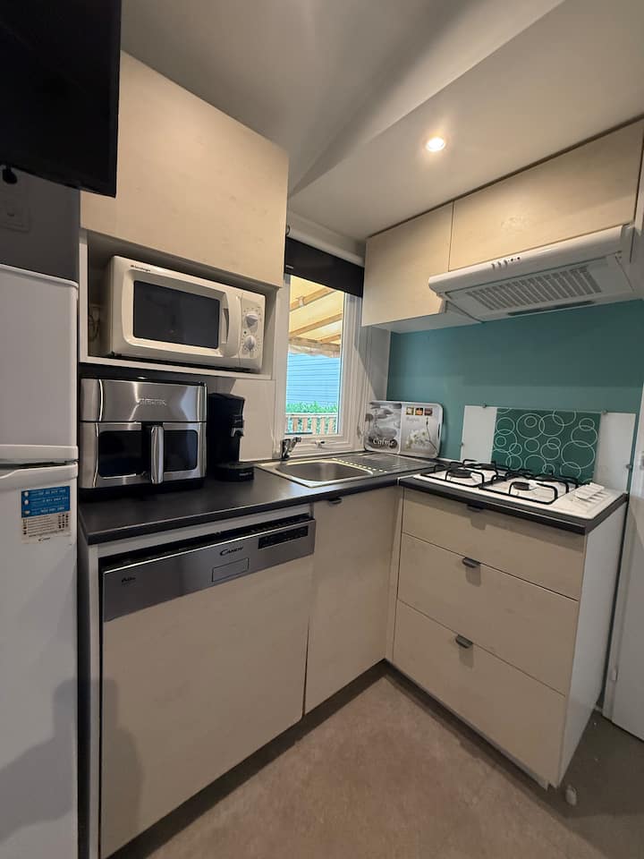Mobil Home 7 Pers Marisol Piscine Proche Mer - Sainte-Marie