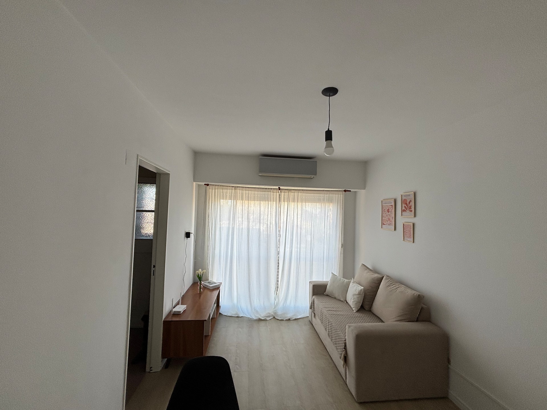 Furnished two-room apartment in Villa del Parque