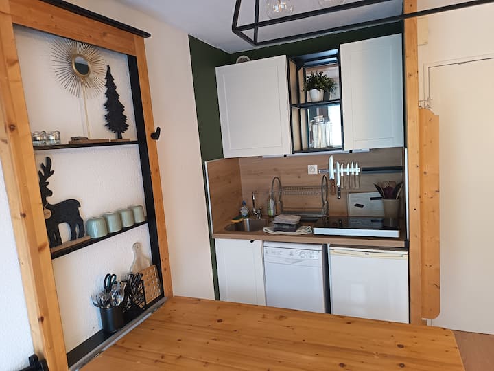 Studio Cosy 4 Personnes Hameau Du Lay - Les Contamines-Montjoie