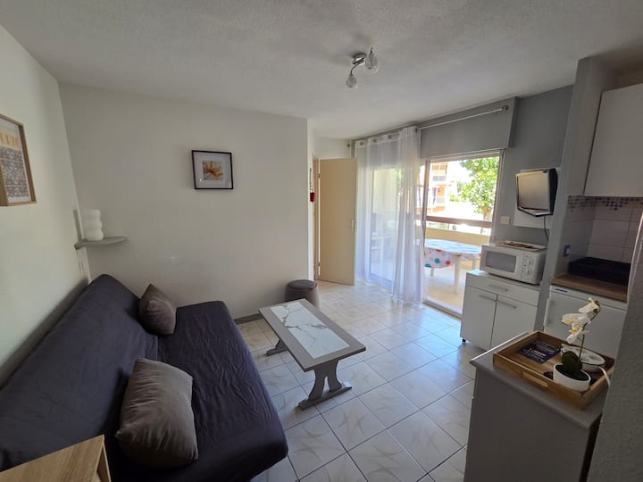 Location F2 à Marseillan Plage Avec Parking Privé - Marseillan