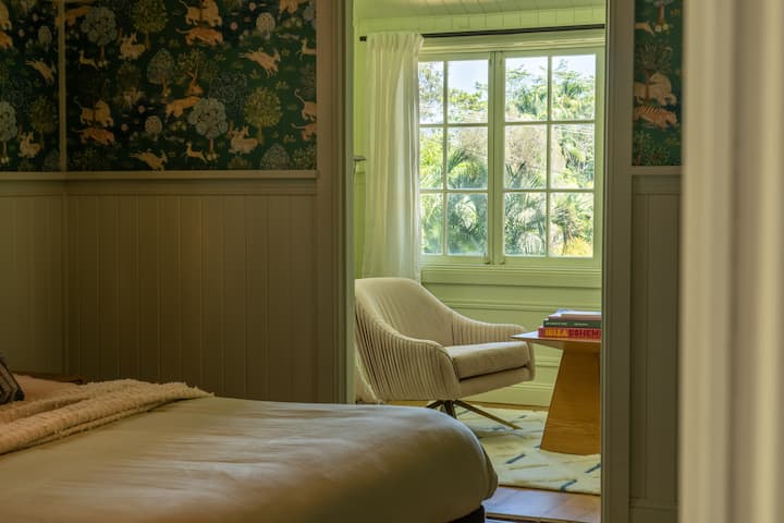 Bedroom 3 - Comfy fold out sofa bed. Accessed via bedroom 2 if required for young kids or can be locked off as a private bedroom with access from outside.