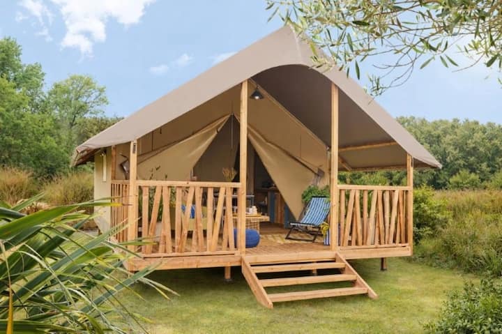 Zecamping 4* Cabane 35m² Piscine - Royan