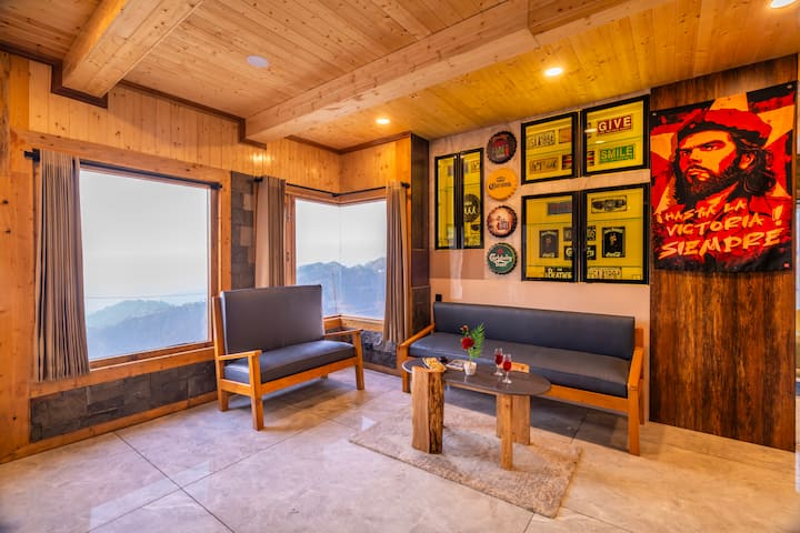 Scenic 1bhk Villa | Sunset & Clouds - Dhanaulti