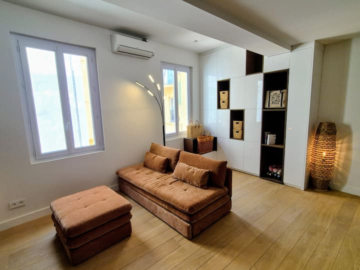 New- Beautiful 1 Bedroom Duplex With Seaview - Villefranche-sur-Mer