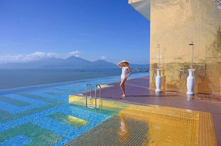Studio Goldenbay | View Biển | Bếp | Netflix - Provincia de Đà Nẵng, Vietnam