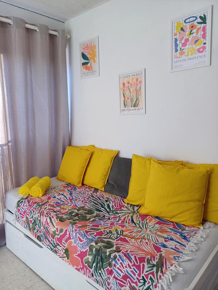 Carnon Plage, Studio Avec Wifi, Vue Port Et Mer ! - Mauguio
