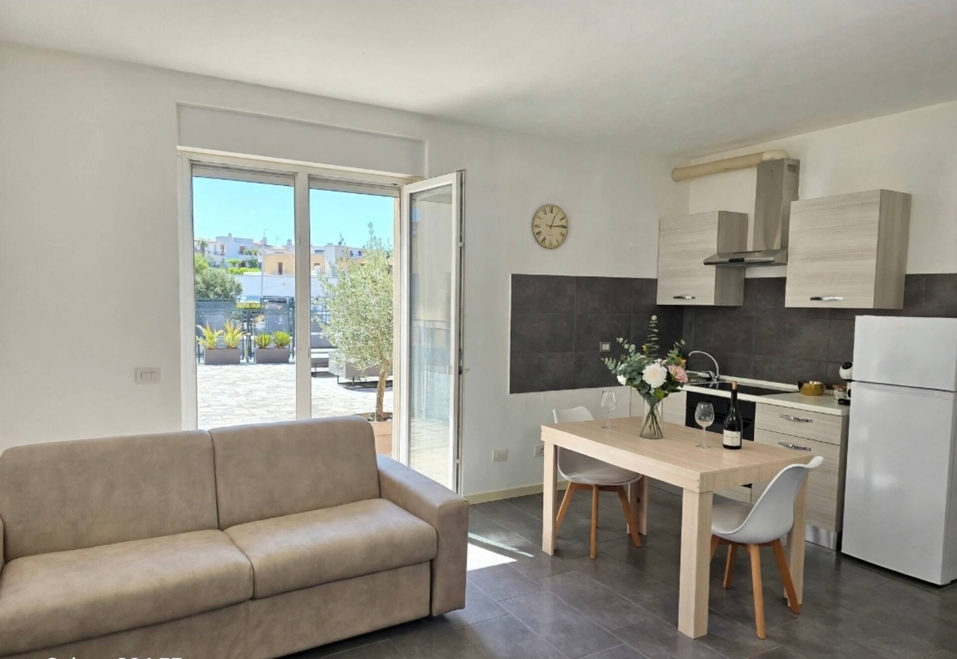 Spacious three-room apartment near Novara, Malpensa, and Milan