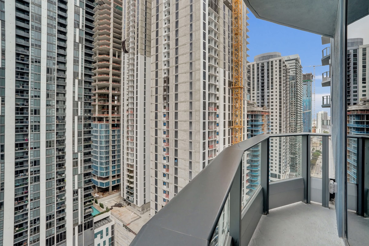 Trendy Miami Area, Downtown Miami 1/1 29th floor