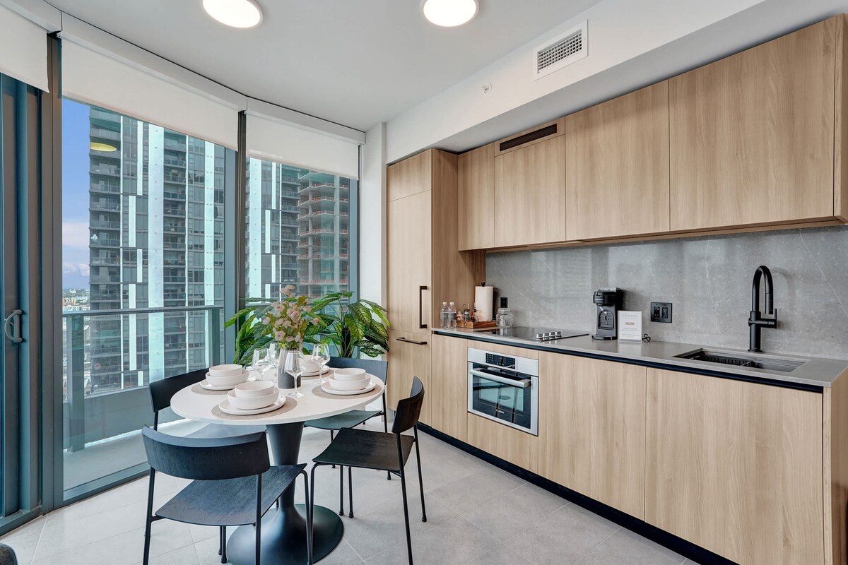 Trendy Miami Area, Downtown Miami 1/1 29th floor