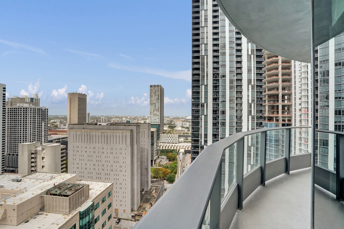 Trendy Miami Area, Downtown Miami 1/1 29th floor