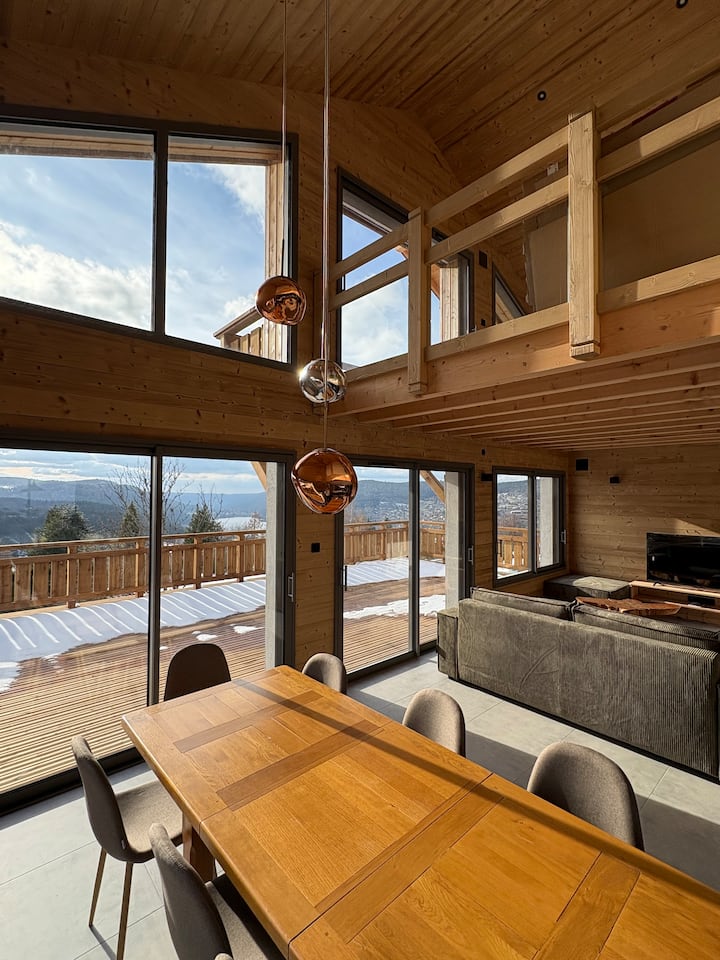 Chalet Belvédère Du Costet - Vue Spectaculaire - Gérardmer