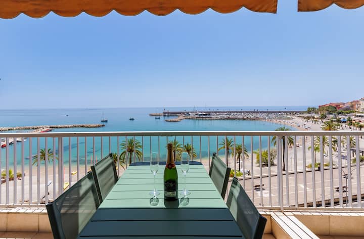 Appartement Avec Grand Balcon Et Vue Panoramique - Menton