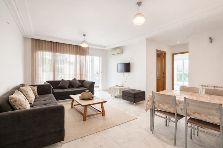 S2 Moderne + Piscine | Résidence Sécurisée - Hammamet