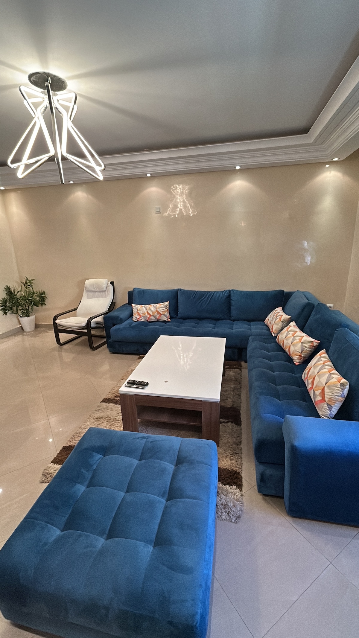 Rental unit in Casablanca New Studio 2 beds 2 shared bathrooms