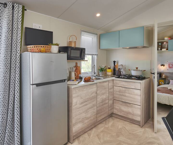 Mobil-home éCochic 3ch 6 Pers – Nature & éTang - Dax