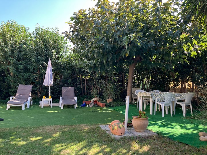 Maison Climatisée 3 Ch Jardin Clos Proche Plage - Saint-Cyprien