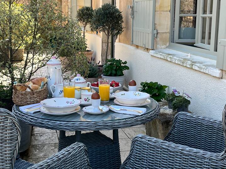 Chez Lapage - Double Bedroom With Balcony - Le Buisson-de-Cadouin