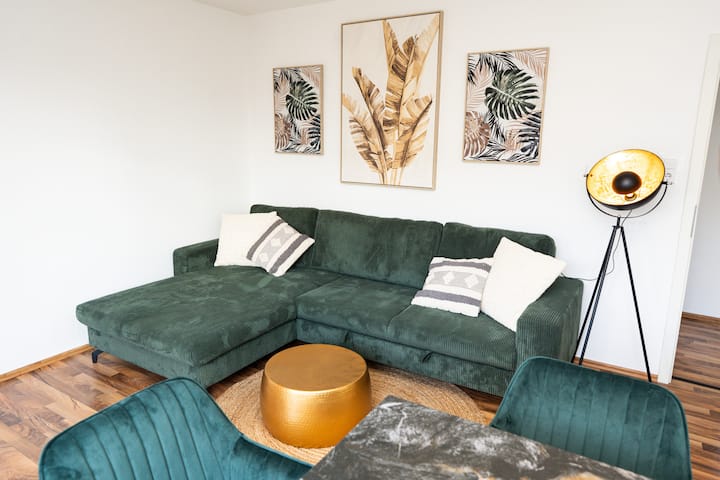 Zen | 3 Rooms | 4 Beds | Balcony | Washing Machine - Stuhr