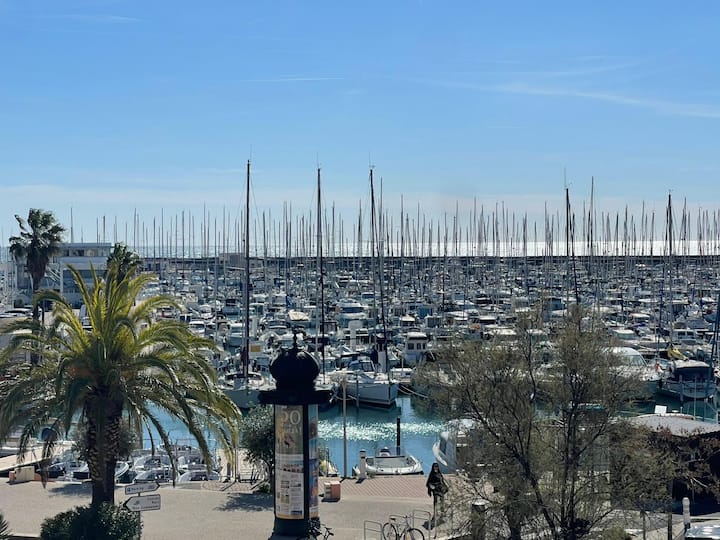 Appartement Palavas Vue Sur Le Port - Palavas-les-Flots