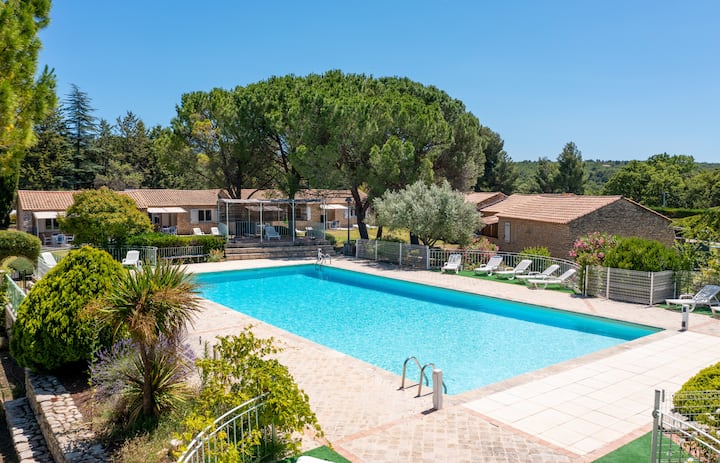 Logement Avec Piscine Au Calme - Fontaine-de-Vaucluse