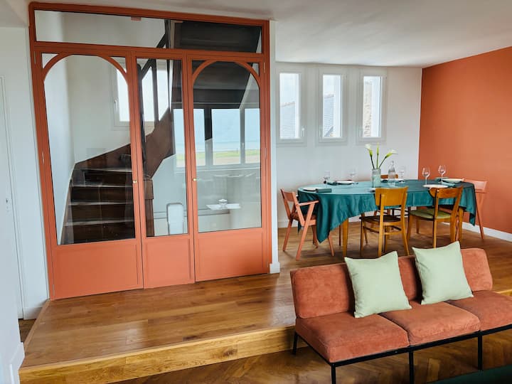 Villa Spacieuse En Front De Mer Avec Piscine - Saint-Benoît-des-Ondes