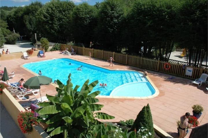 Zecamping 4* Mobil Home 28m² Piscine - Sarlat-la-Canéda