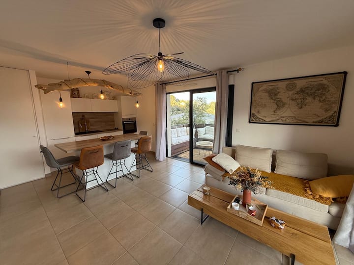 Appartement Cosy Avec Terrasse Aménagée - Bastia