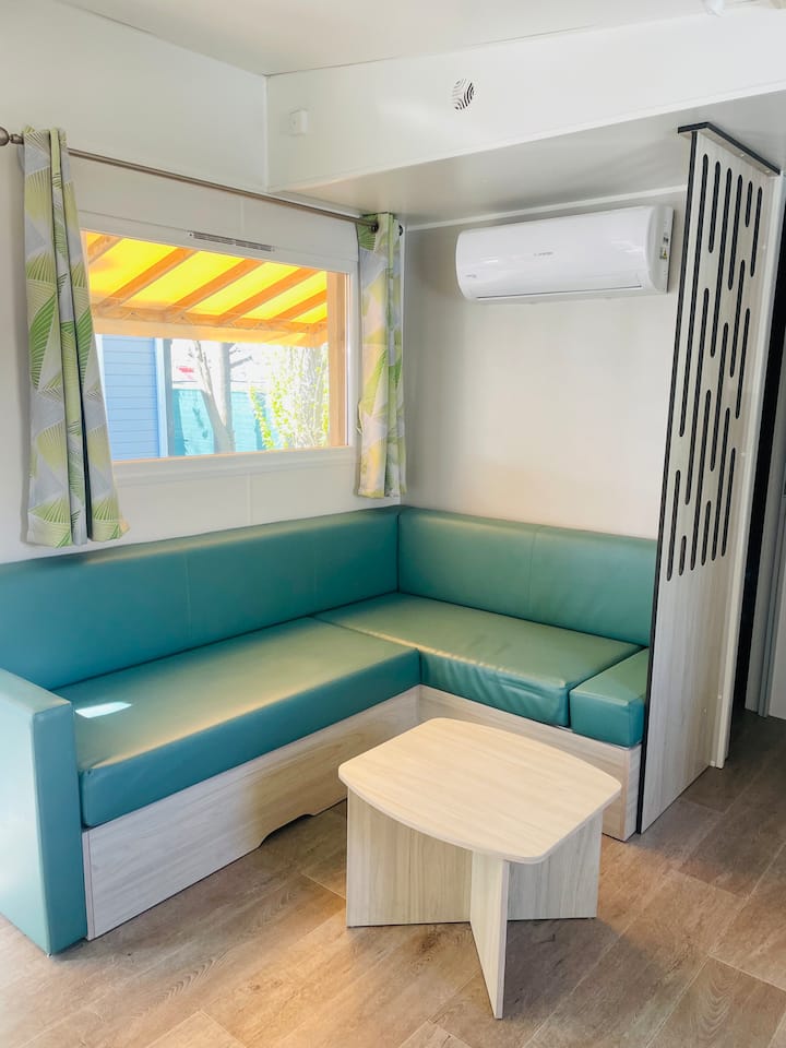 Camping 4* Mobil-home éQuipé 3 Chambres - Torreilles