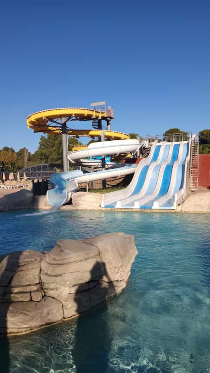 Camping 4* Mobil-home éQuipé 3 Chambres - Canet-en-Roussillon