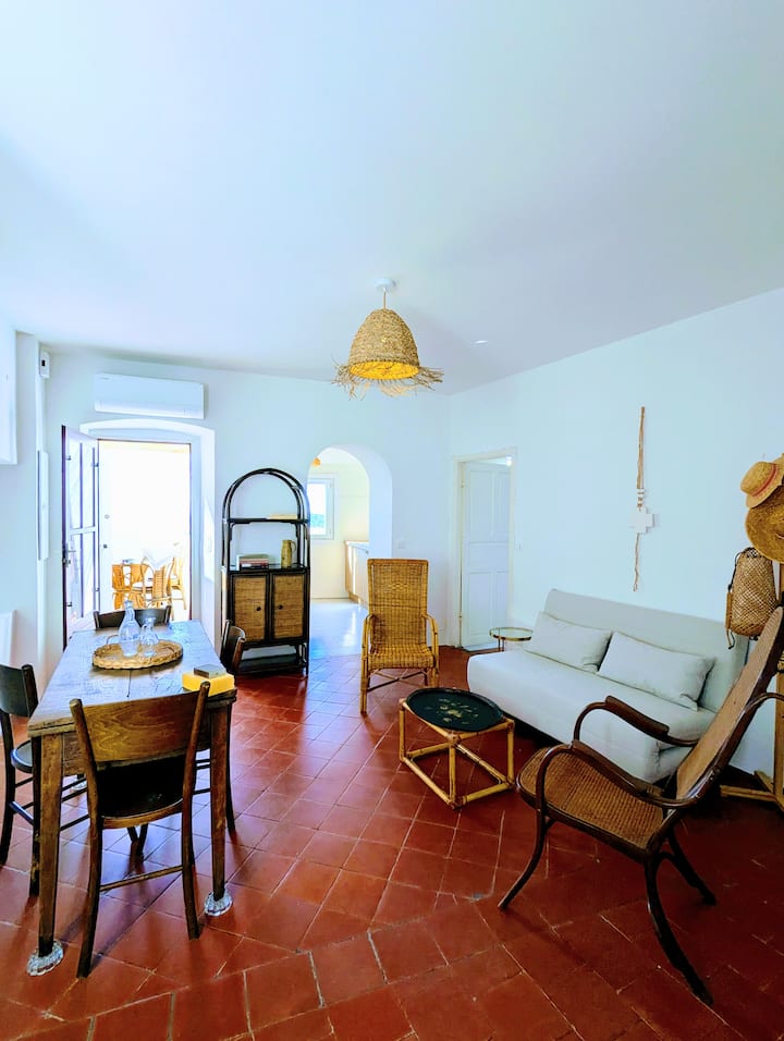 Maison De Village, Terrasse Et Vue Mer - Lumio