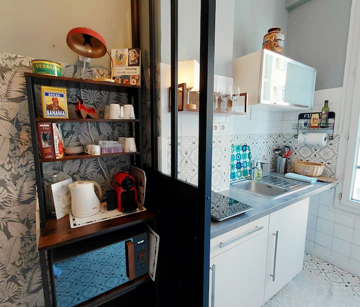 Appartement Bobo Chic, Ultra Cosy/ Port De Nice - Nizza
