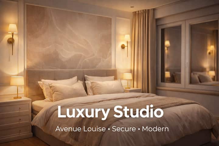 Studio Cosy Luxe Rénové Avenue Louise - Ixelles