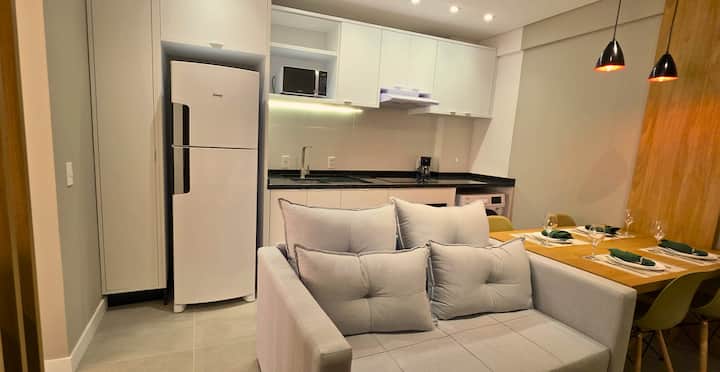 Studio Premium No Centro| Academia + Garagem + Pet - Florianópolis