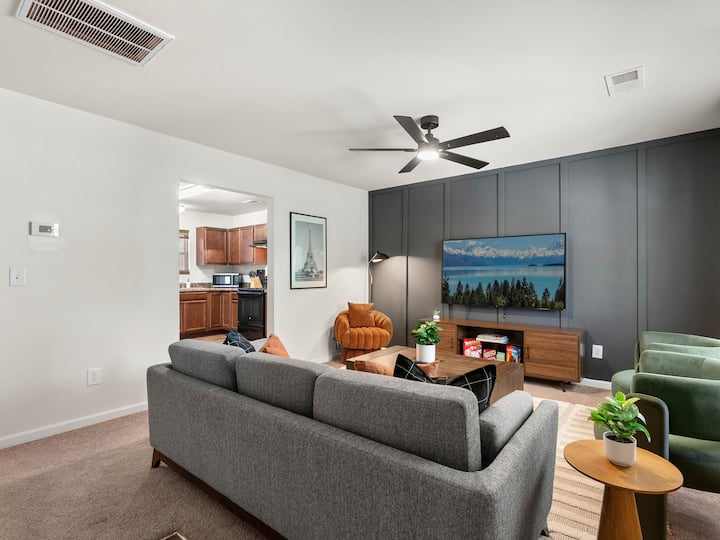 Sleeps 14 | 11 Min Croft Park | 4 Br | Game Room - Spartanburg, SC