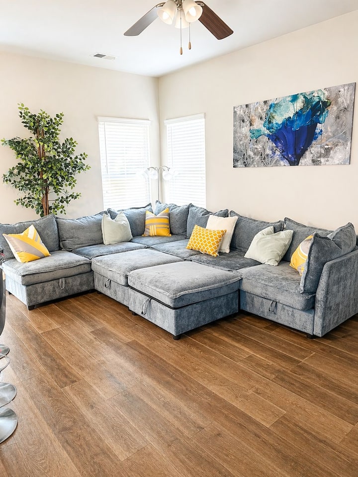 Cozy Modern 3br Near Atl Airport, Downtown, Marta - Union City, GA