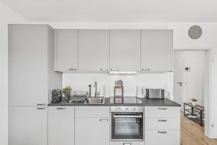 15min Center | Balkon & Grill · Kino, Modern&ruhig - Echternach