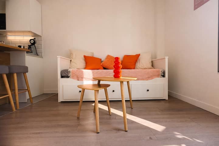 Studio Neuf & Lumineux Proche Paris, à 2 Pas Métro - Clichy