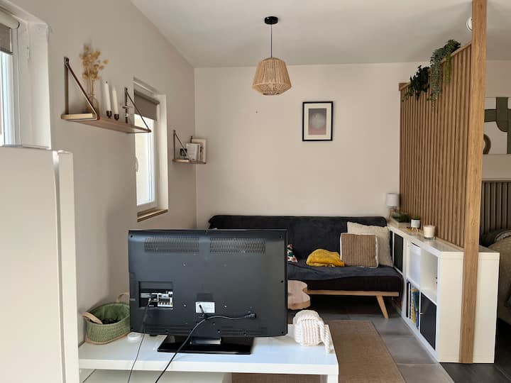 Studio Cosy Indépendant Avec Jardin - Dardilly