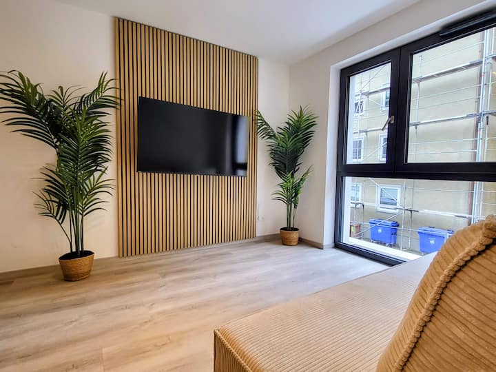 Sioux: Stilvolles Designapartment Am Forum - Durach