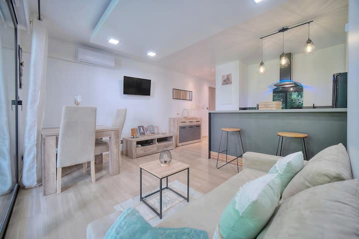 Parc Aiguebel - Standing Studio- Piscines & Tennis - Cannes