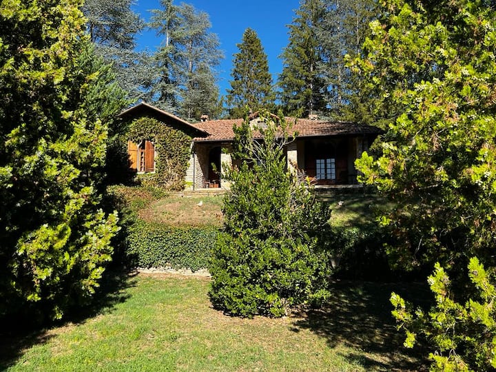 Villa Il Poggio Belle Maison En Pierre Avec Jardin - Merana