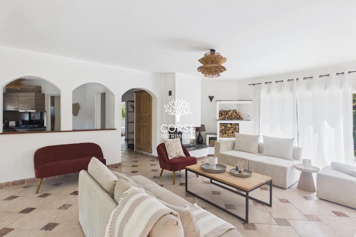 Villa Familiale 4 Chambres Avec Piscine Au Calme - Porto-Vecchio