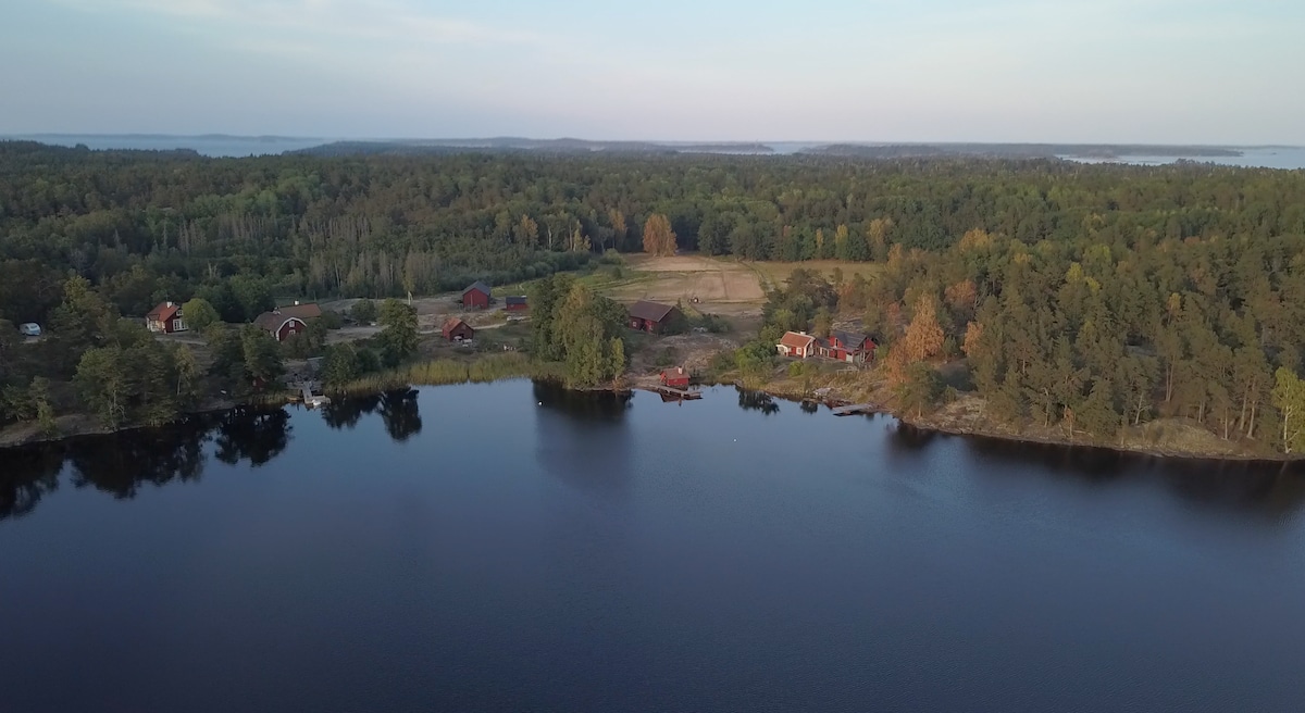Private farm (small village) in the Stockholm Archipelago