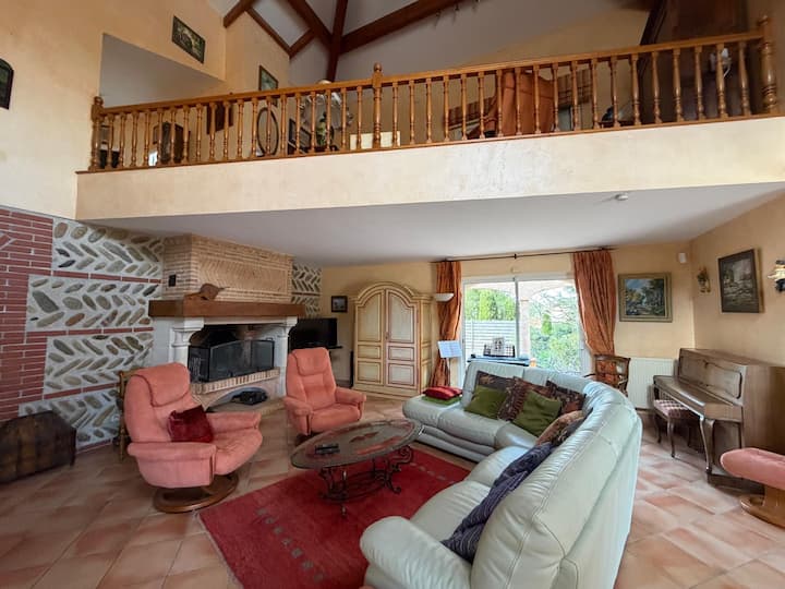 Villa Gueymadi - 12 Couchages - Piscine Privée - Laroque-des-Albères
