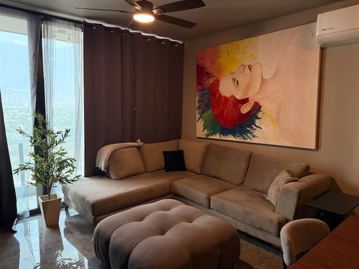3br W/ Home Office |San Pedro| Padel Gym Security - 몬테레이