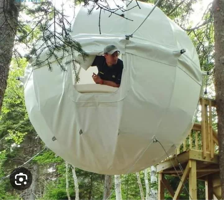 Tenda A Palla Sollevata Da Terra - Spresiano
