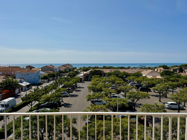 Magnifique Duplex Avec Vue Mer Panoramique - Plage Portiragnes