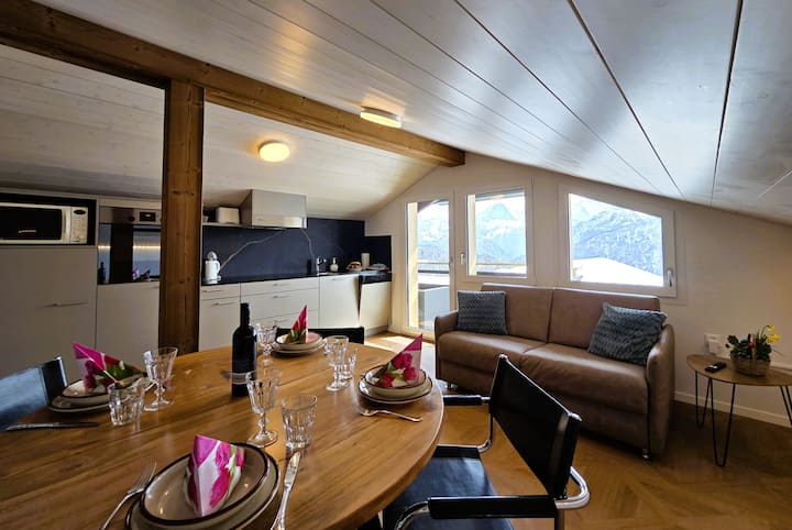 Cozy Chalet With Incredible Mountain Panorama - Interlaken