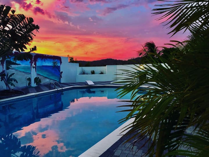 1 Million Dollar View Familie Villa, Privé Zwembad - Curaçao
