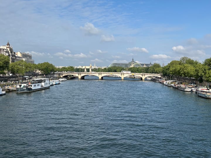 Péniche Paris, Port Des Champs ÉLysées - Saint-Denis